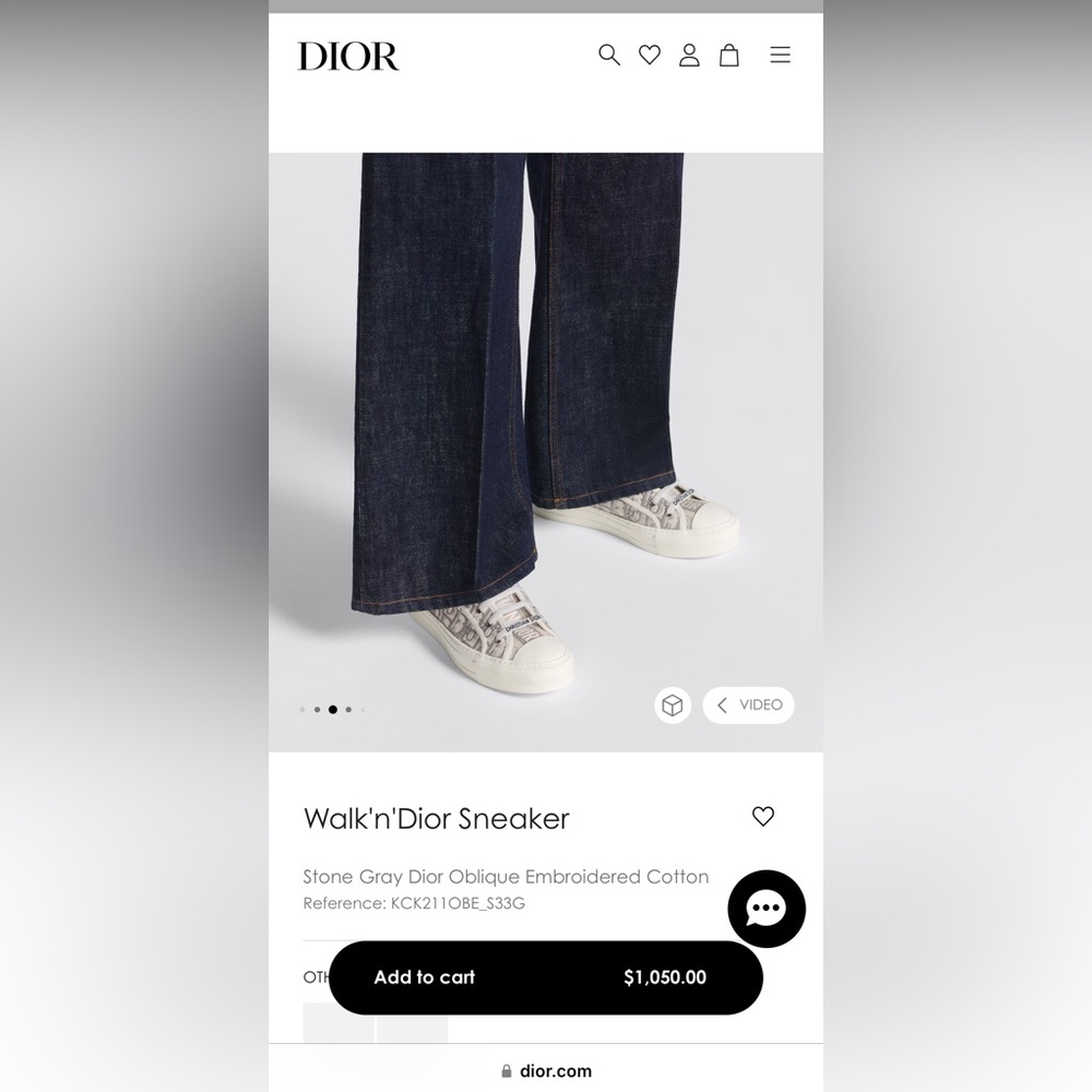 Walk’n’Dior Sneakers